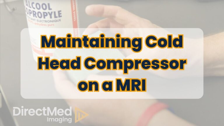 Maintaining Cold Head Compressor on MRI Systems